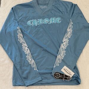 Blue Long Sleeve Men's Shirt